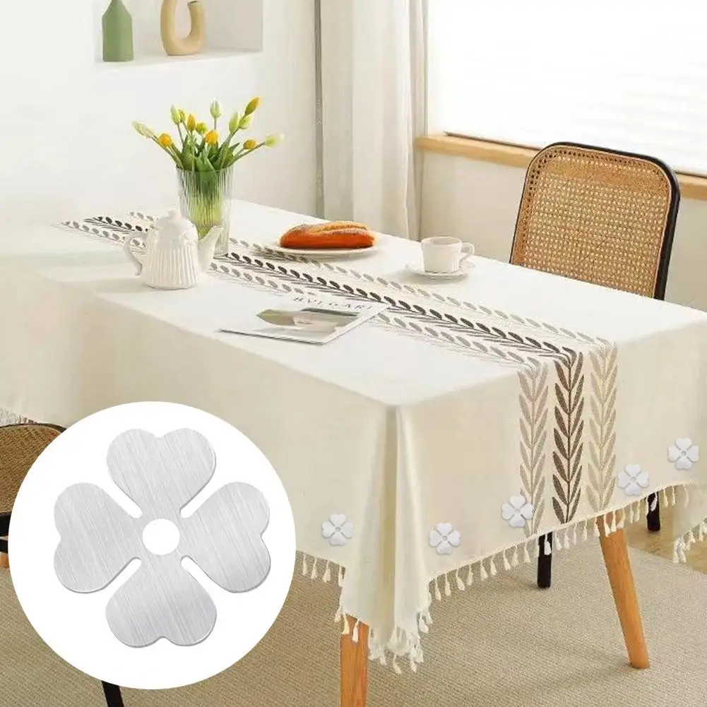 Strong Magnet Tablecloth Clips Outdoor Tablecloth Holders Magnetic Stainless Steel Tablecloth Holders for Outdoor for Garden