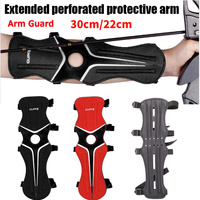 30cm/22cm Arm Guard Archery Bow Arrow Forearm Protector for Hunting Practice Safe Armband for Adults Outdoor Playing Supplies