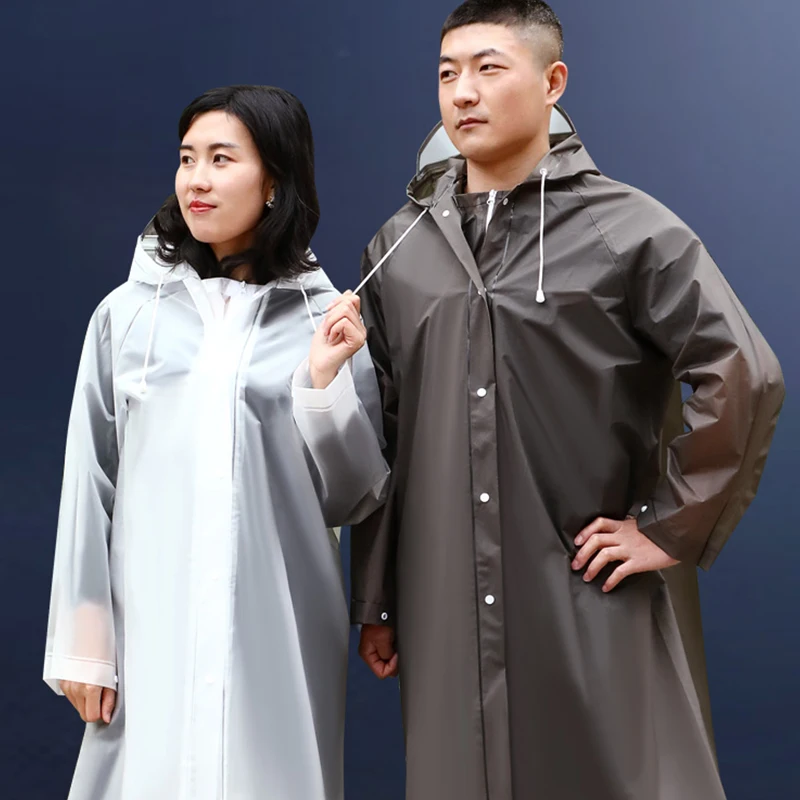 Overall Women Raincoat Dress Poncho Outdoor Riding Lightweight Portable Raincoat Windbreaker Unisex Chubasquero Raincoats