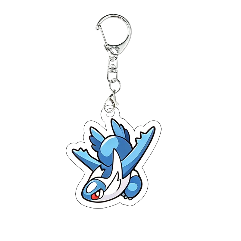 Mewtwo Acryl-Schlüsselanhänger Suicune Ho Oh Anime Cartoon Cosplay Requisiten Mew Latios Dragonite Gastly Cosplay Requisiten Taschenanhänger Geschenk – Detail 17