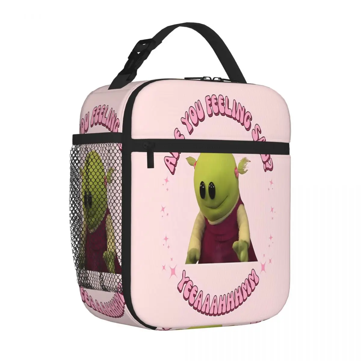Bestselling Are You Feeling Sad Nanalan Mona Breathable Design Insulated Tote Family Picnic Lunch Handbag