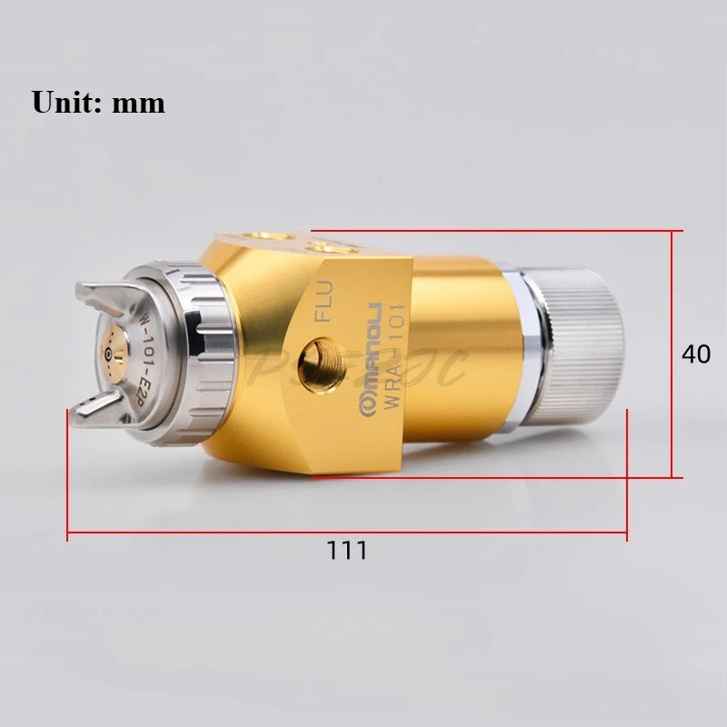 WRA-101 Robot Spray Gun High Atomization Three Way Air Mechanical Hand Automatic Spray Painting Robot Spray Gun