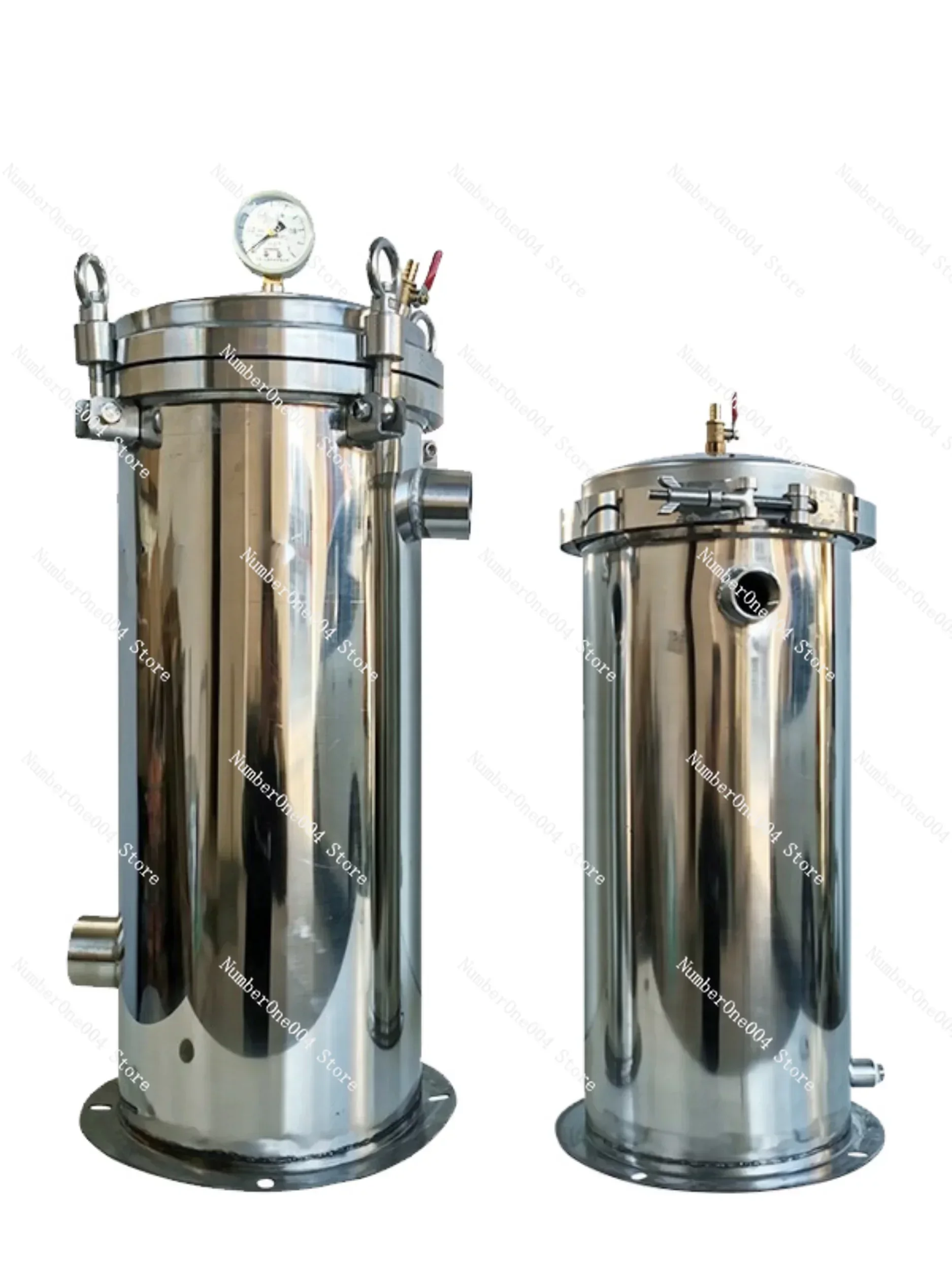 For Stainless steel bag type pre-filter industrial circulating water well cement sand diesel gasoline treatment filter