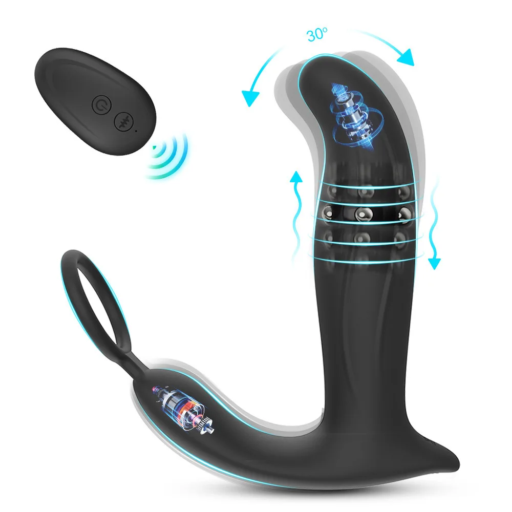 

Vibrating Butt Plug Anal Vibrator Anal Plug Sex Toys for Men/Women Ass Anal Dildo Prostate Massager Buttplug Trainer Massager