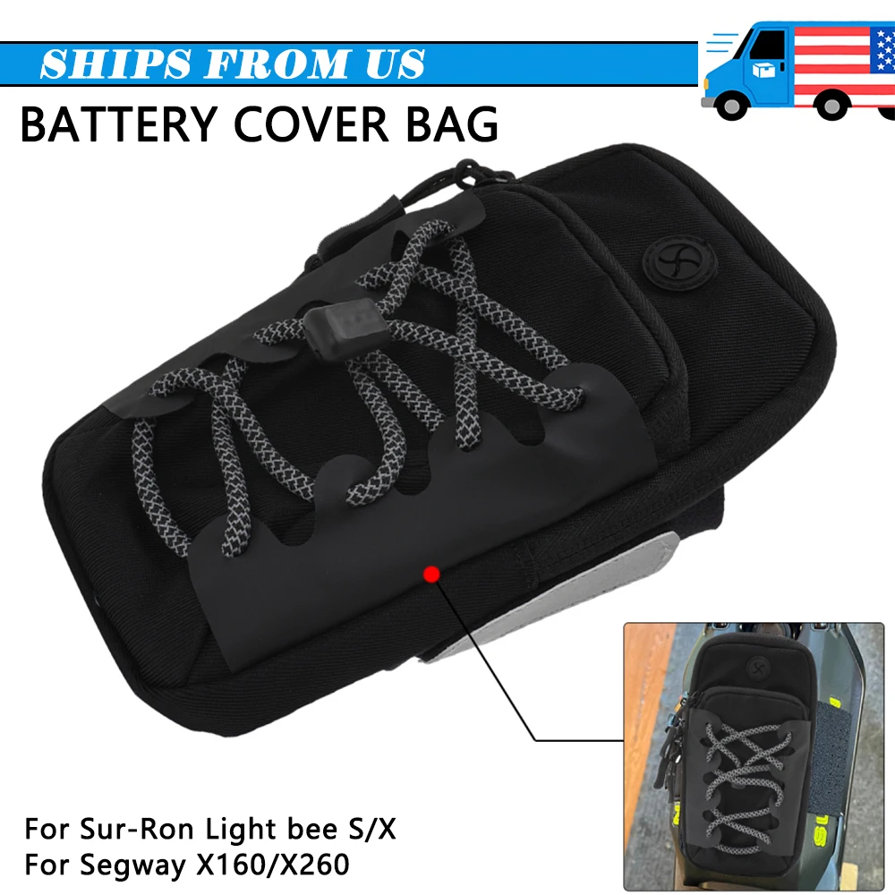 

Чехол для аккумулятора, сумка для аксессуаров для мотоциклов, сумка для хранения, рюкзак для Surron Light Bee S X Segway X160/X260, электрический велосипед для грязи