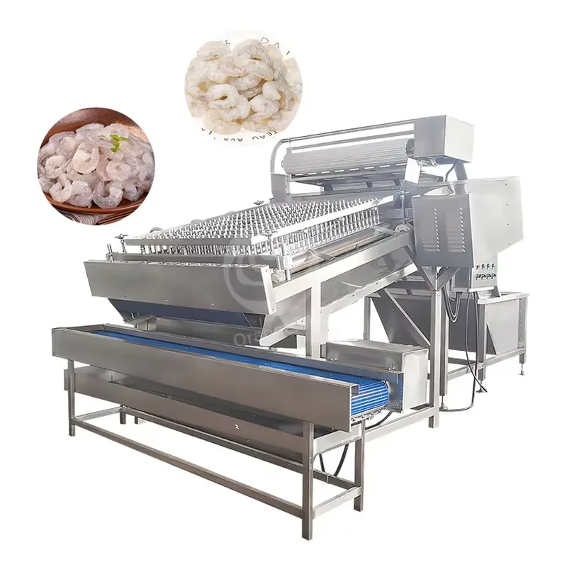 Automatic Shrimp Shelling Peeling Processing Machine