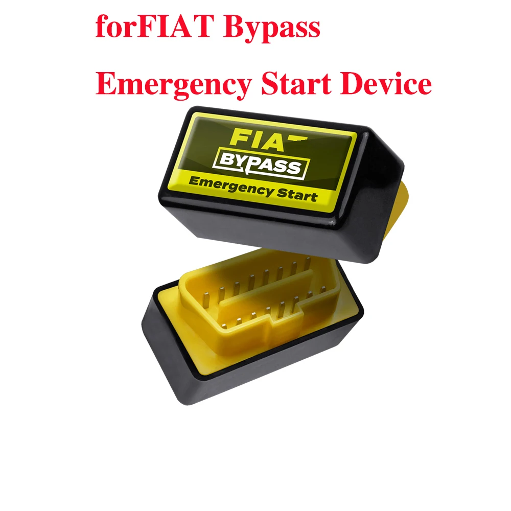 For FIAT Bypass OBD2 Emergency Start Device Car Diagnostic Tools  Intelligent Ecognition ECU Device Plug and Start