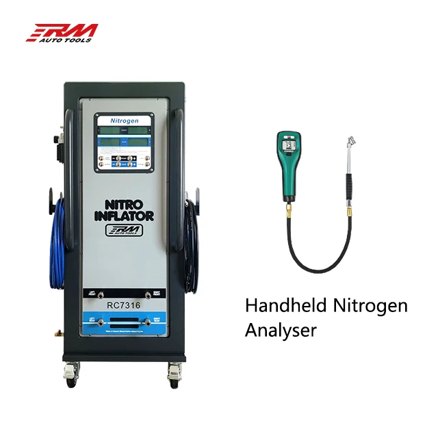RM High-end Nitrogen Generator and Conversion System Built-in Multi-head Inflator for 4 Tyre Ssimultaneous Inflation
