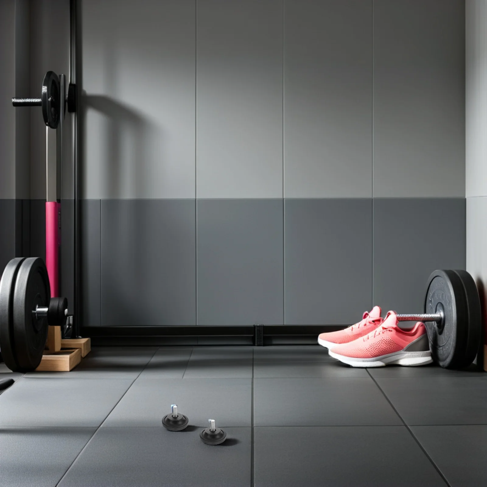 

4 шт. многофункциональные противоскользящие подушечки для ног, регулируемая высота, выравнивание беговой дорожки, поддержка демпфирования вибрации для оборудования для фитнеса