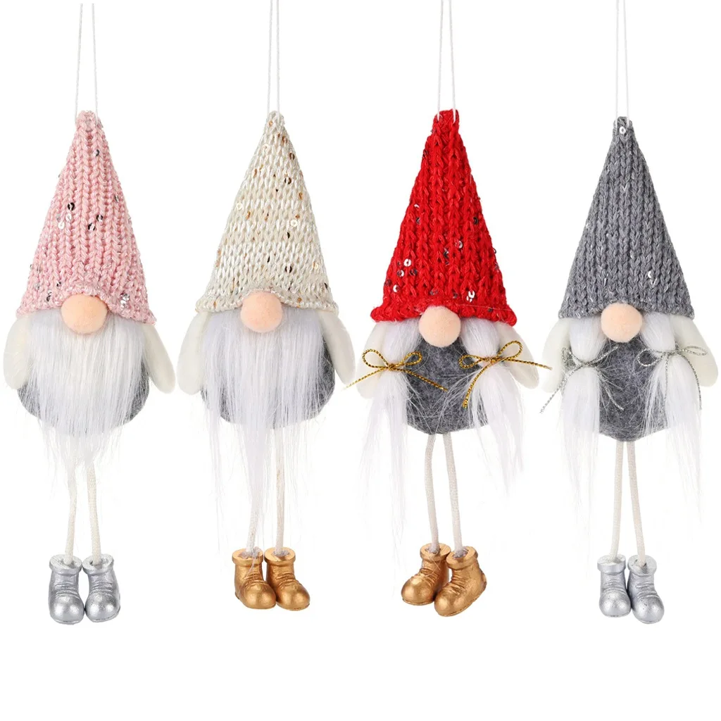 Gnome babbo natale svedese peluche bambola ornamenti rossi vacanza casa decorazione festa bambini bambini regali di natale per la famiglia