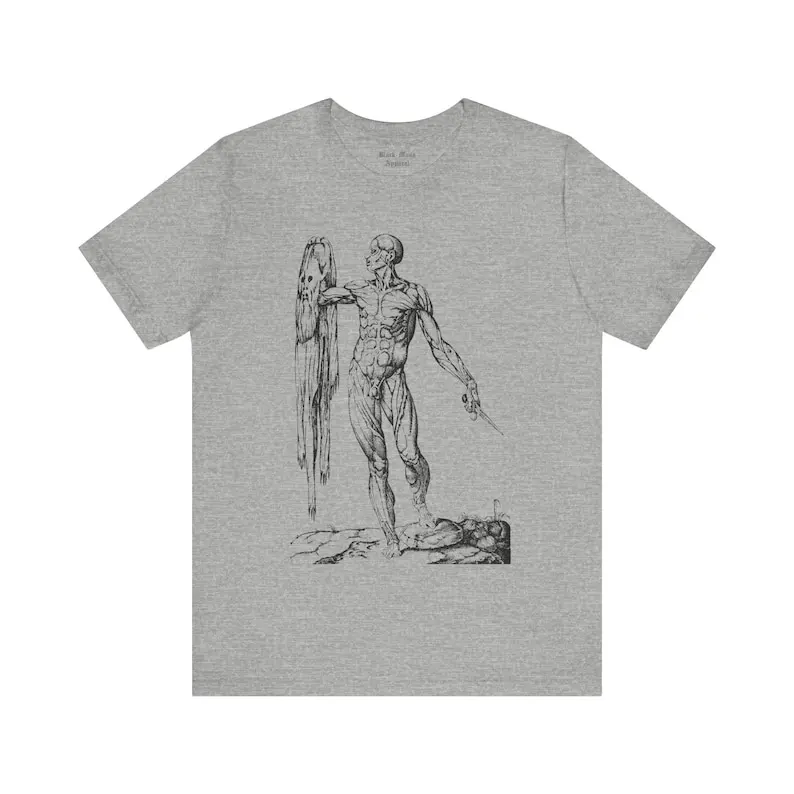 The Skinless Man - Andreas Vesalius Horror Anatomy Tee