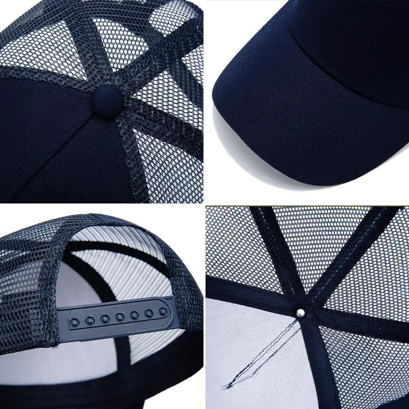 Unisex Dad Hat 5 Panels Cotton Sports Summer Sun Hat Hip Hop Men Women Baseball Cap with Embroidered Logo Print Wholesale 2