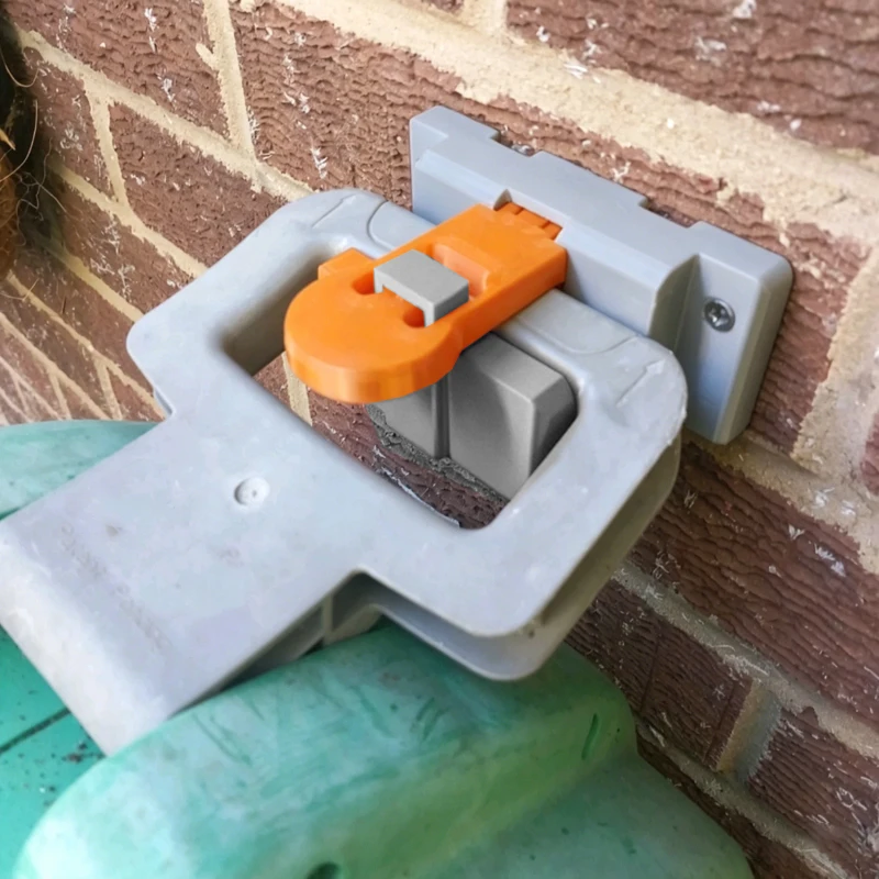 2-in-1 Compact Hose Reel Hozelock 2415 Wall Mount Storage Bracket Replacement - Useful Wall Mount for Garden Hose Reels