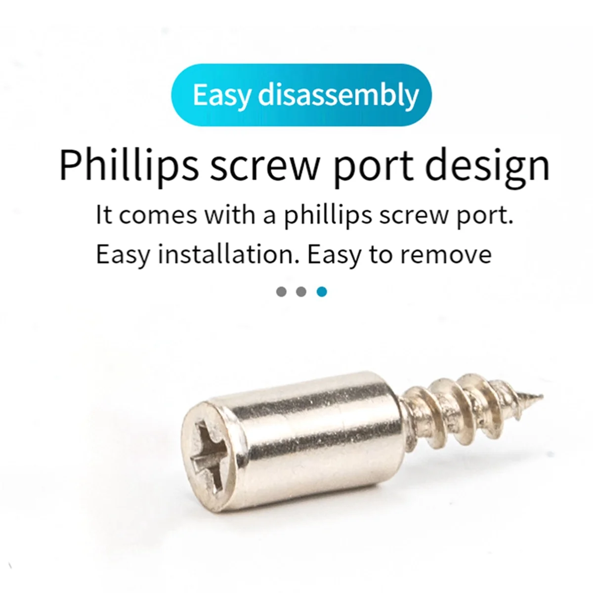 20Pcs Self-Tapping Cabinet Shelf Screw Cabinet Wardrobe Fixed Support Hardware Accessories Rack Nail Holder