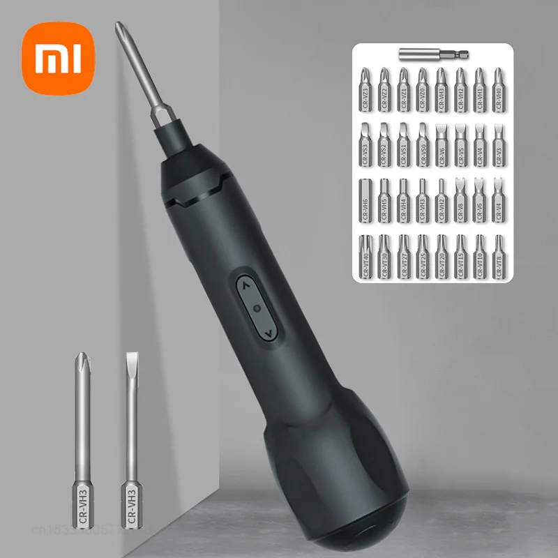 Xiaomi Electric Screwdriver Rechargeable Multifunction Cordless Electric Screwdrivers Manual and Automatic Mini Power Tool Set