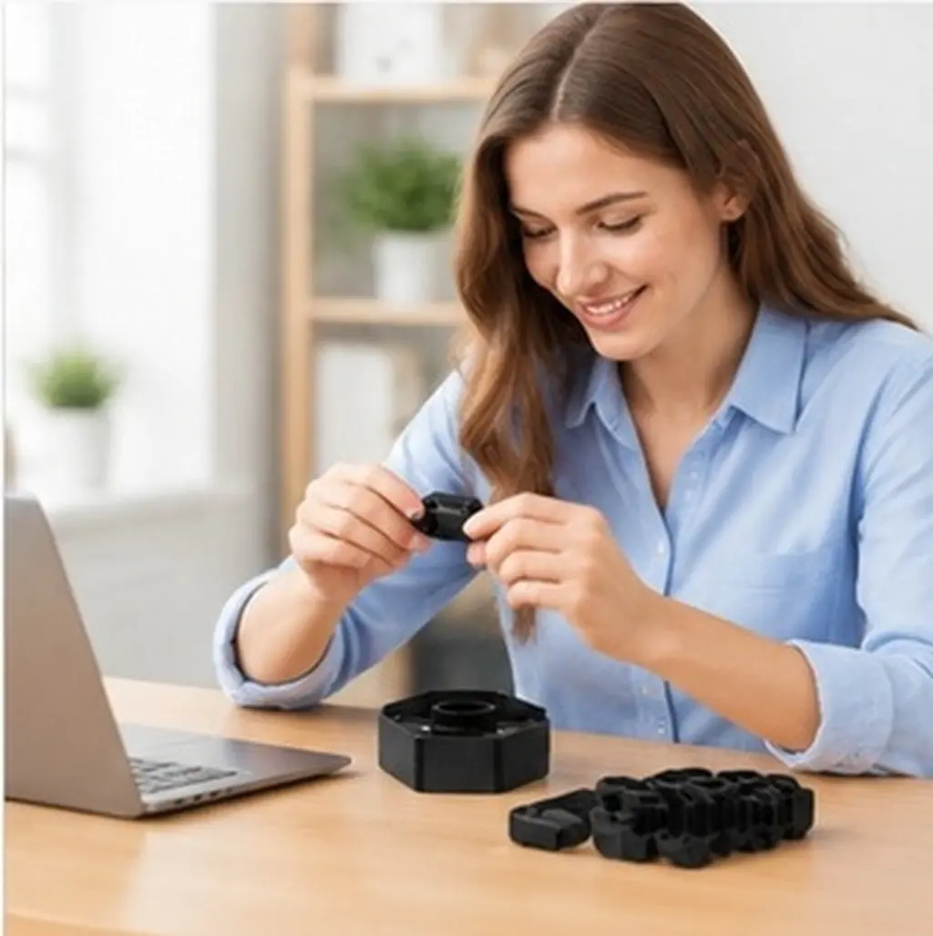 Tape Dispenser Core Insert Replacement Roller Wheel for Office Desk Desktop Tape Holder 25Mm