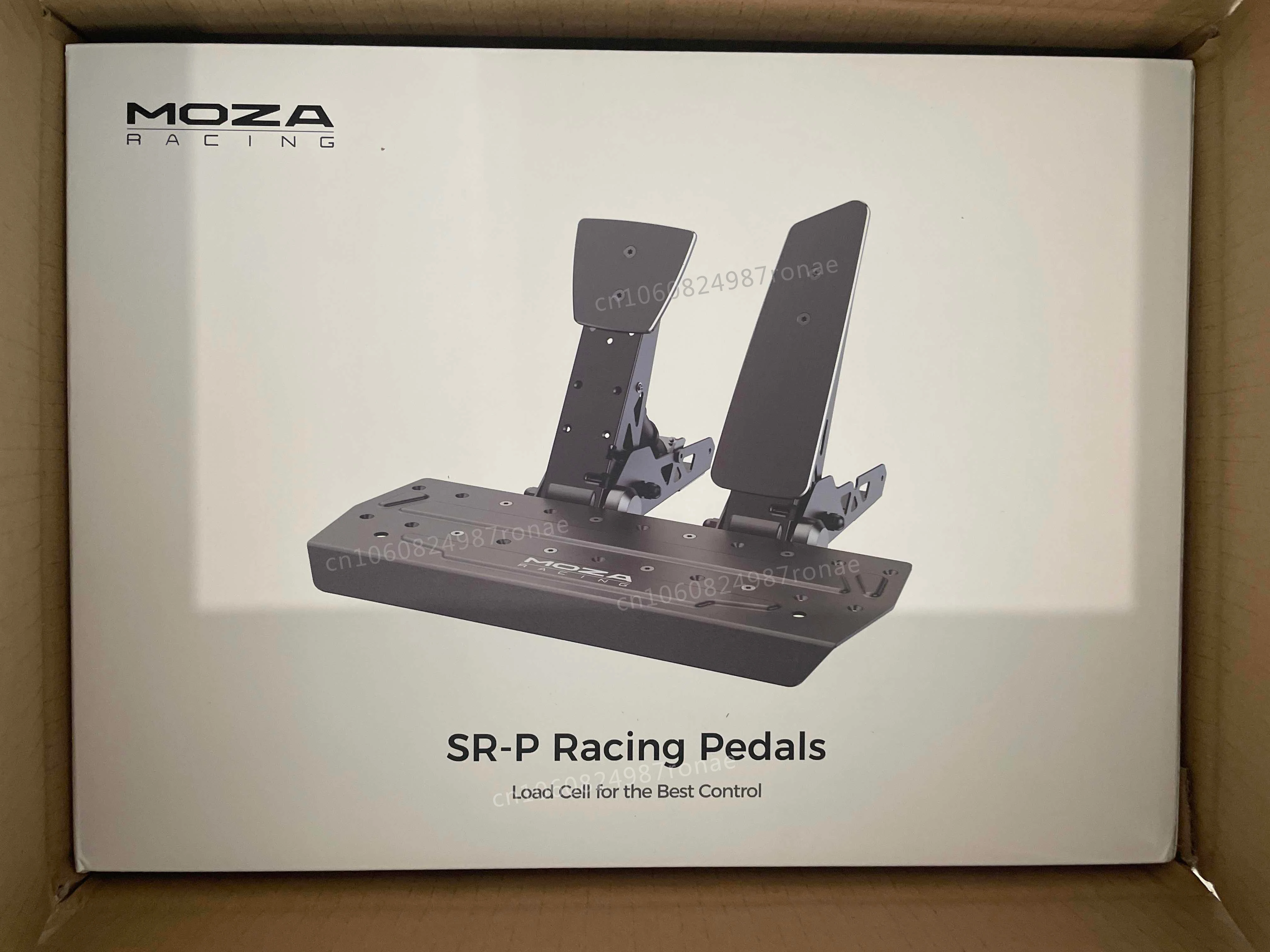 MOZA Racing SR-P Pedal High-strength steel process, high-precision pressure sensor, professional racing pedal