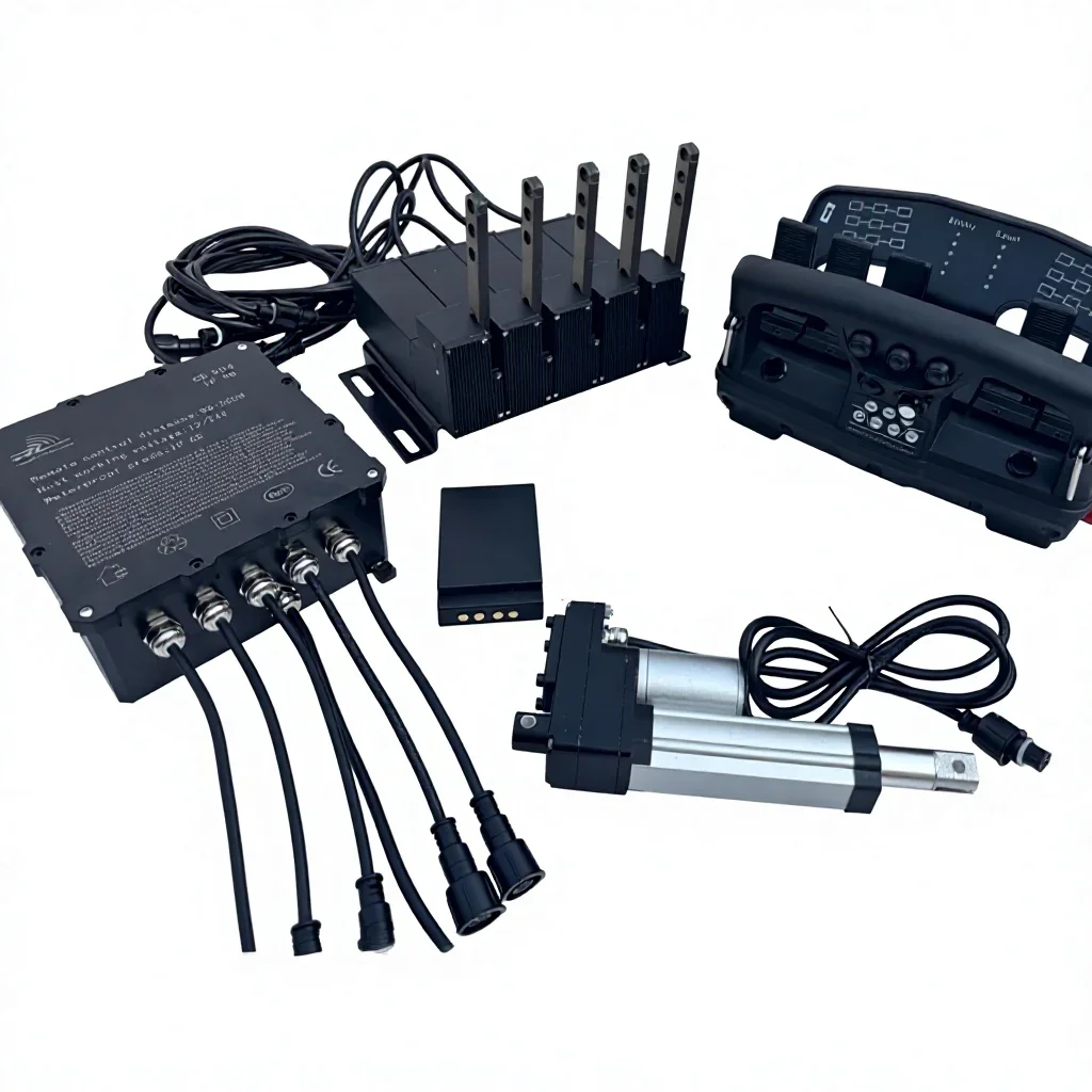5 Channel Remote Proportional Clutch Servo Control Upgrade Solution for Truck Crane HIAB PALFINGER