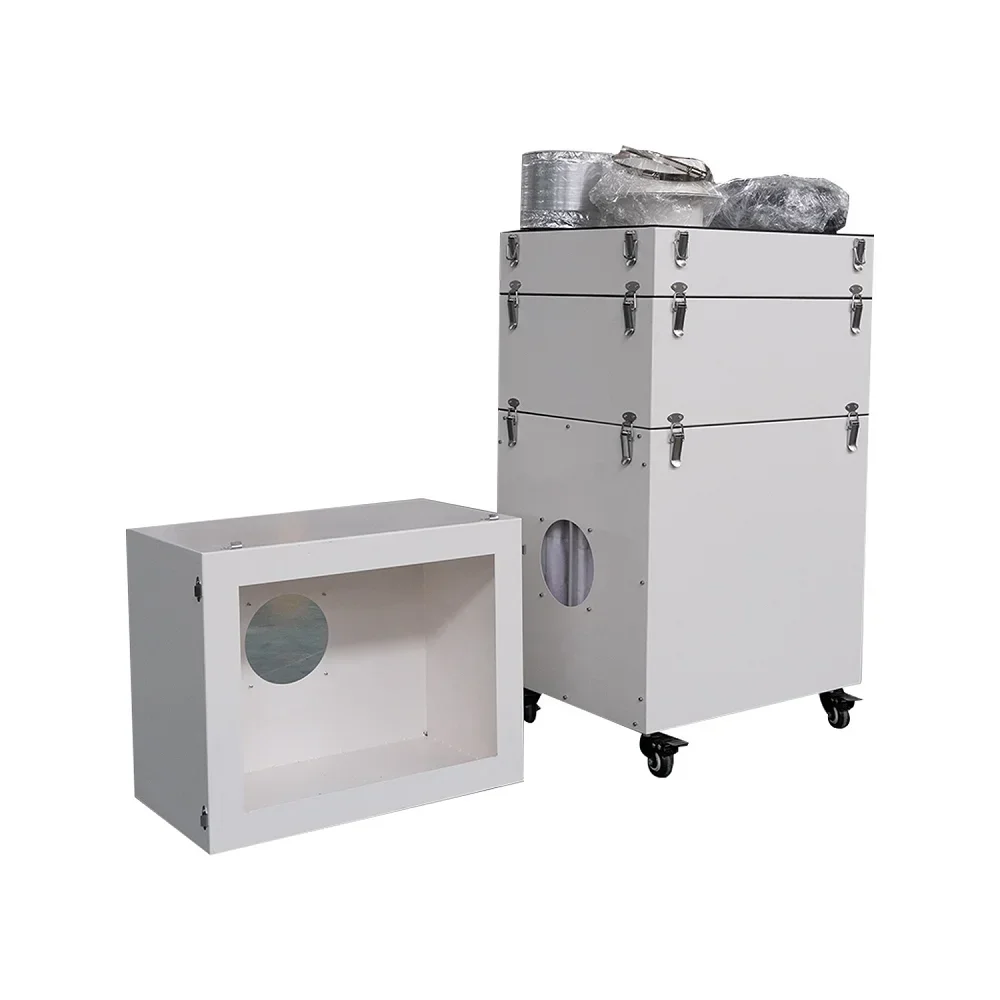 Five Layer Industrial Machine Dust Collector Filter Replacement Odor Removal Dust Filter Device for Workshop Laboratory