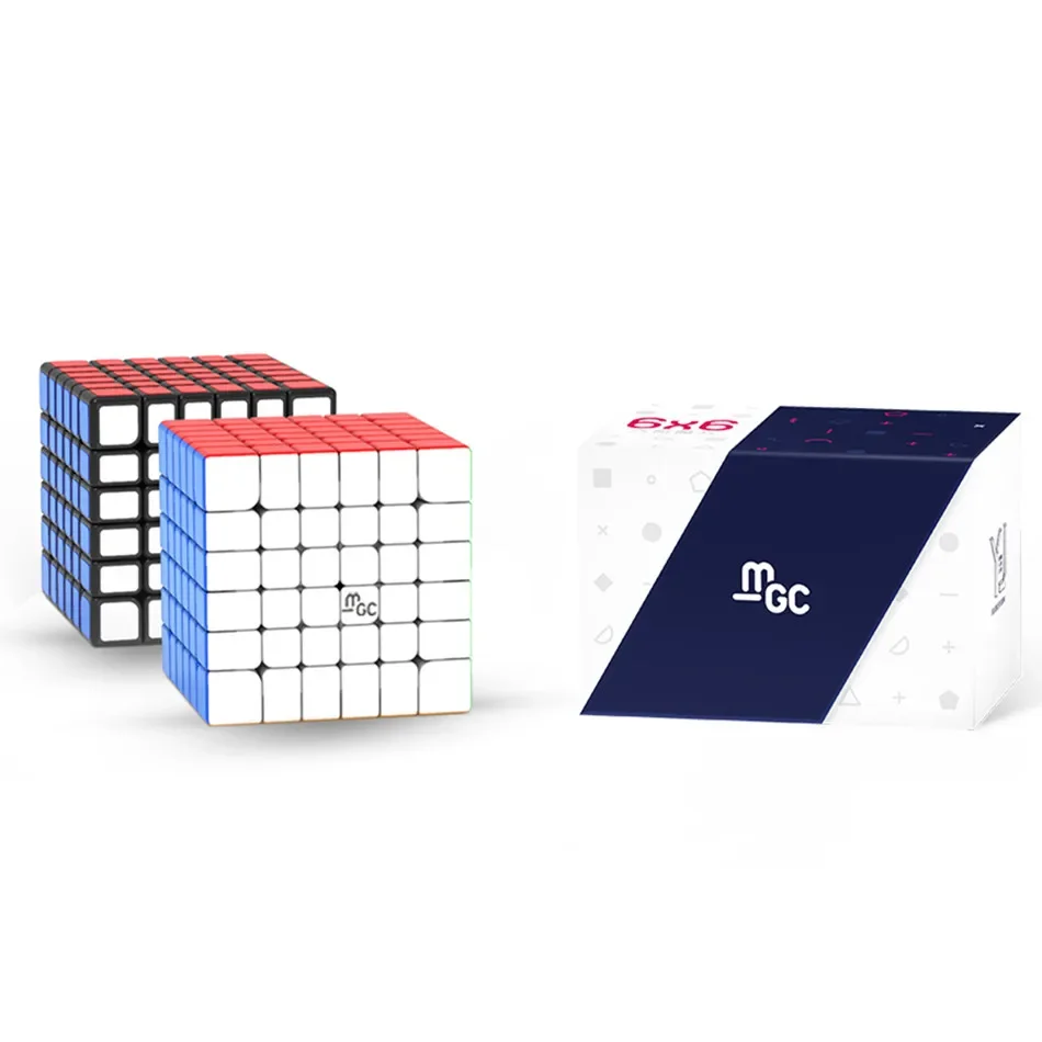 Yj mgc-磁気パズル,マジックキューブ,スティックレス,フィジェット,プロのパズル,mgc6,6x6m