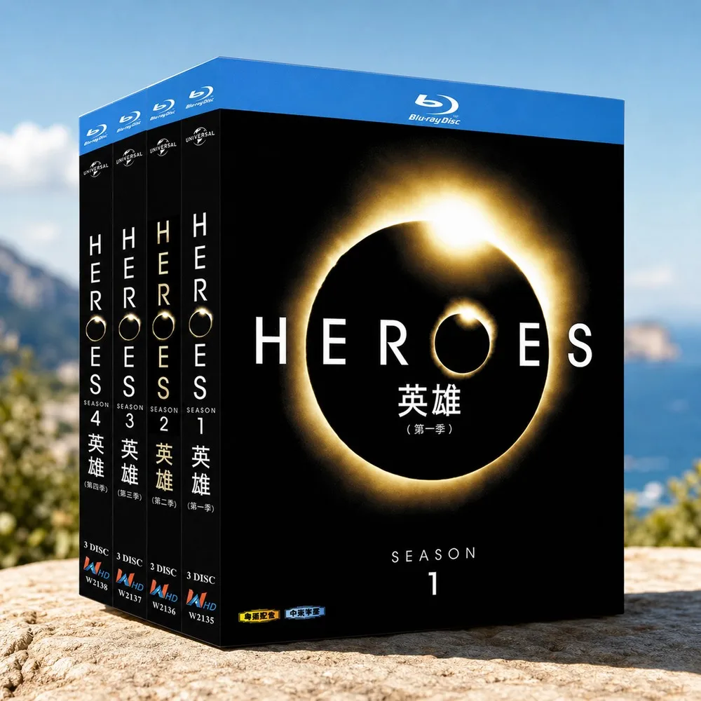 Blu-ray Ultra HD Heroes Season 1-4 Complete Box Set