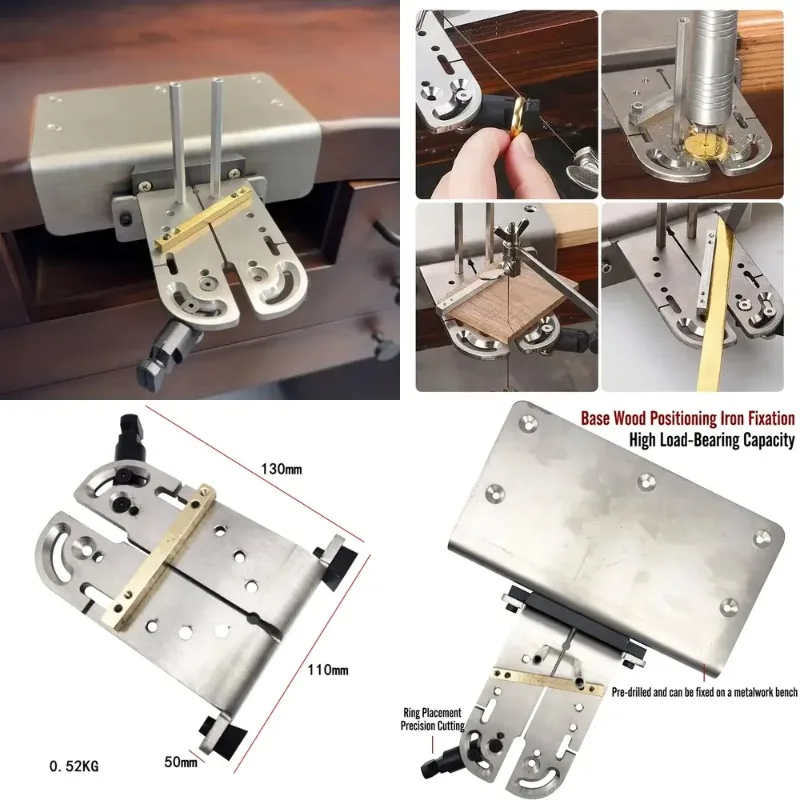 

Hot saleMultifunctional Stainless Steel Workbench System with Table Wood and Metal Stoppers for Jewelry Tools & Equipment