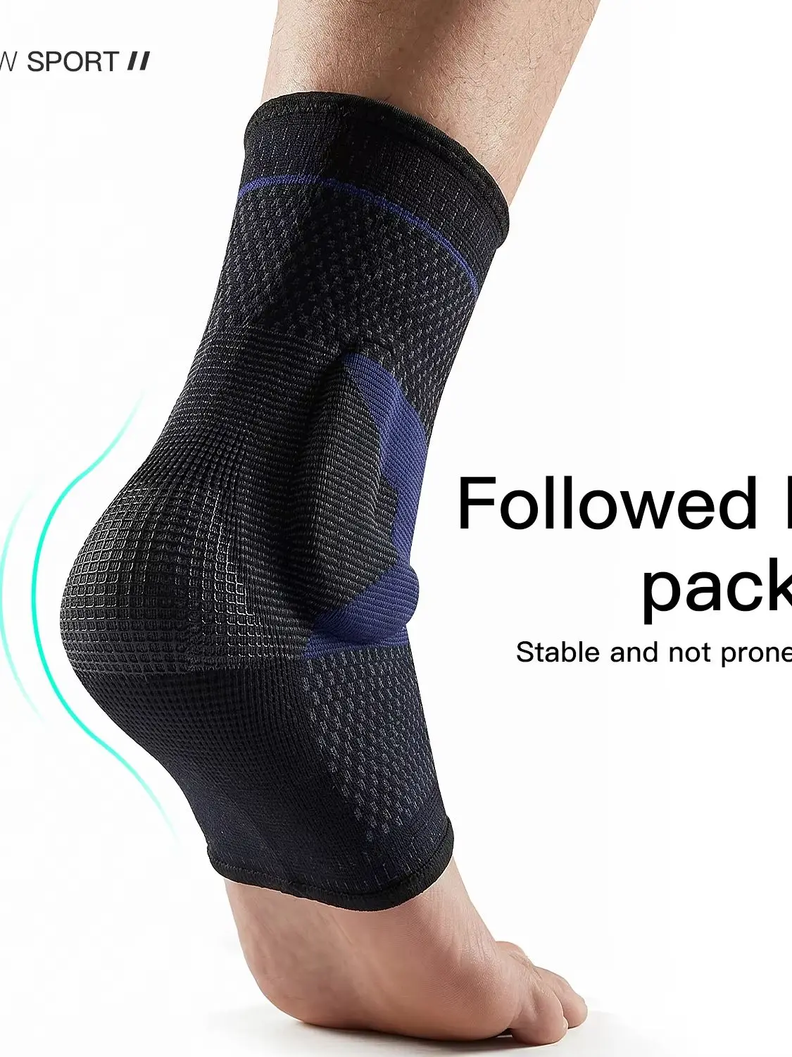 AliExpress vilico 1PC Vilico Men's and Women's Sports Ankle Cover Thin Silicone Anti slip Breathable Design Basketball Cycling Fitness Universal F
