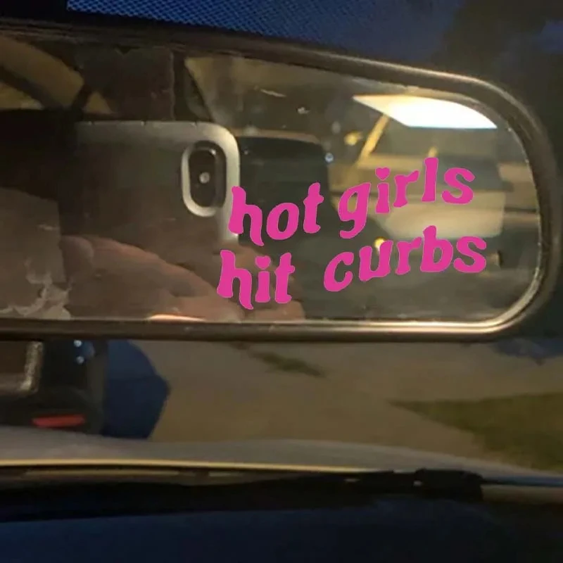 Hot Girl Collection includes 1 piece of roadside car sticker, car accessories, and car decal