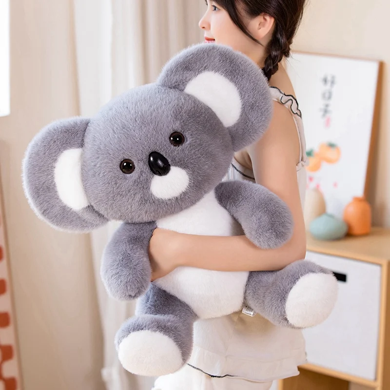 Soft Sitting Gray Koala Plush Toys Simulation Cute Australia Koala Stuffed Animal Soft Toys For Children Christmas Gifts