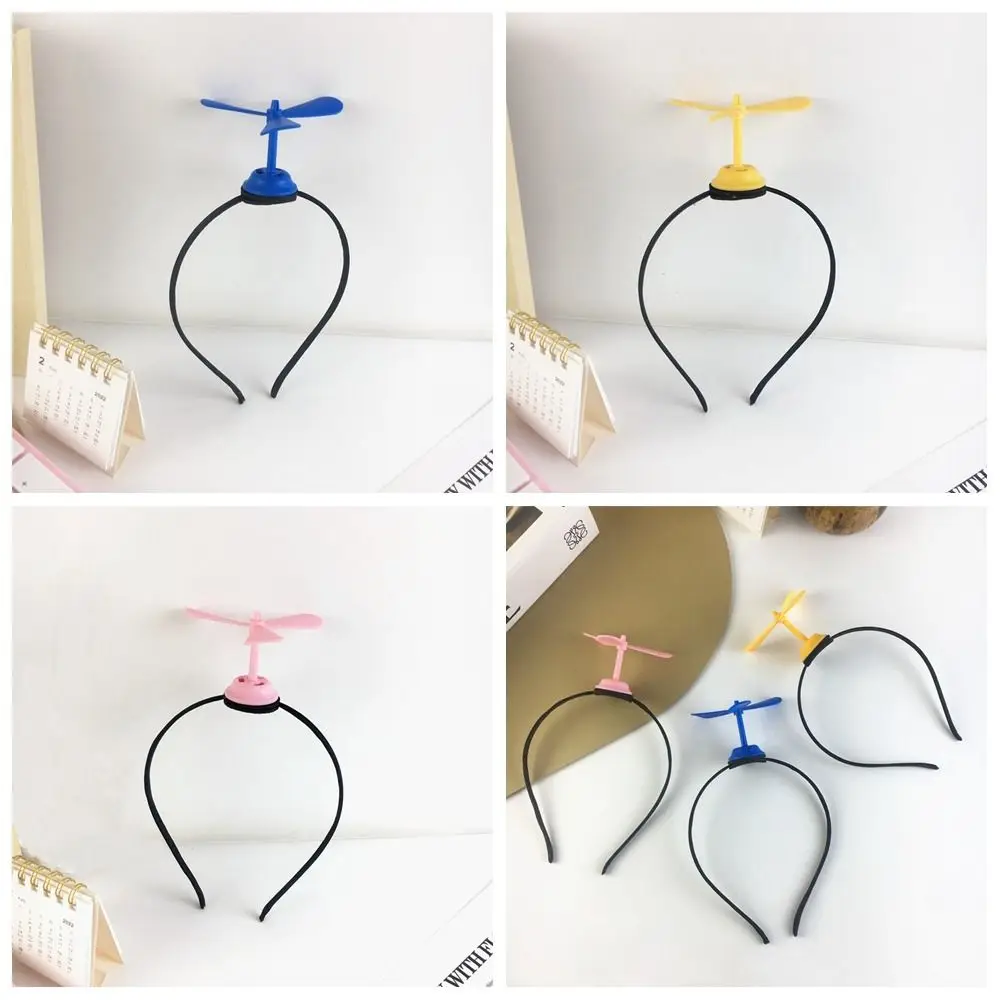 Windmill Shape Creative Hair Hoop Fan Headdress Korean Style Headband Hair Accessories Headwear Funny Hair Band Wash Face