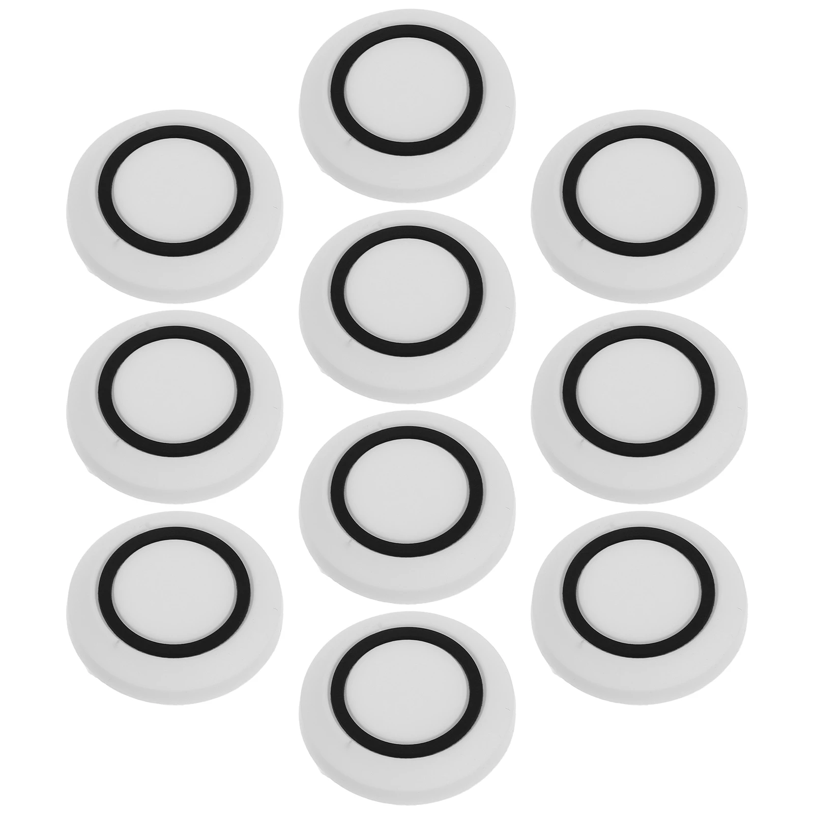 

10pcs Car Door Edge Guards Bumper Strip Anti Collision Protector Scratch Stickers Black Rubber Durable Universal Fit Easy