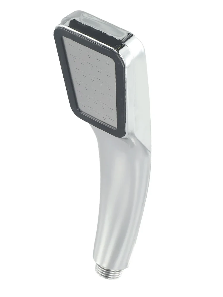 

1 X Powerful High Pressure Shower Head Electroplating 300 Holes Shower Head Handset Saving Water Bathroom Shower Head Household