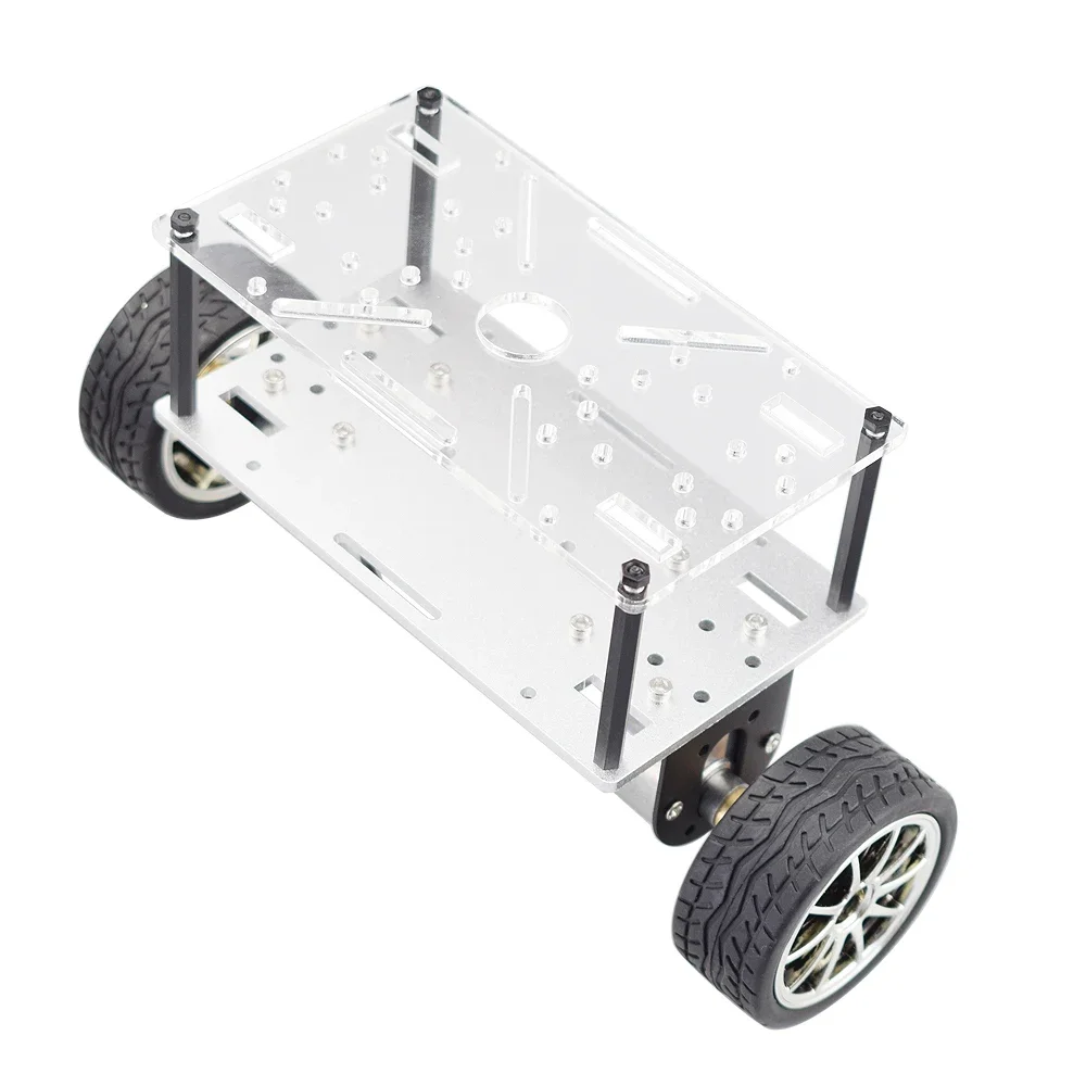 cheaspest-double-chassis-2wd-self-balancing-robot-car-kit-with-2pcs-encoder-motor-for-arduino-raspberry-pi-diy-stem-toy-parts