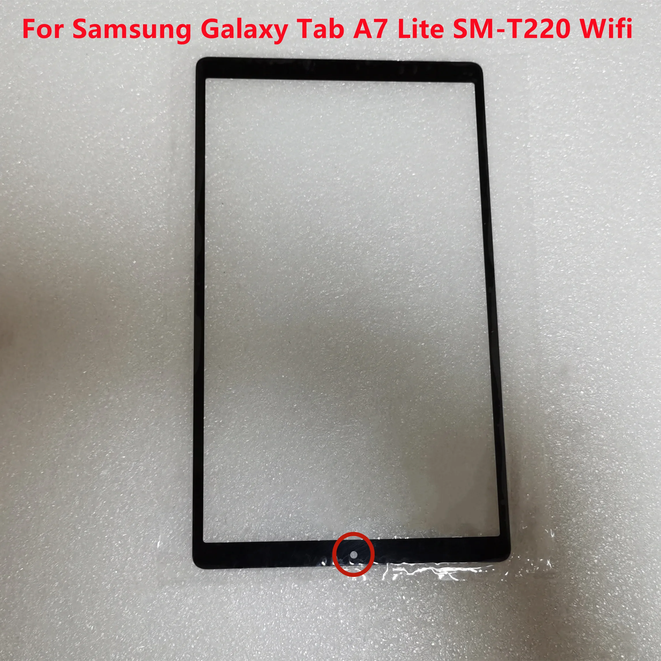 New For Samsung Galaxy Tab A7 Lite SM-T220 Wifi SM-T225 LTE T225 T220 Touch Screen Front Glass Panel With Laminated OCA Glue