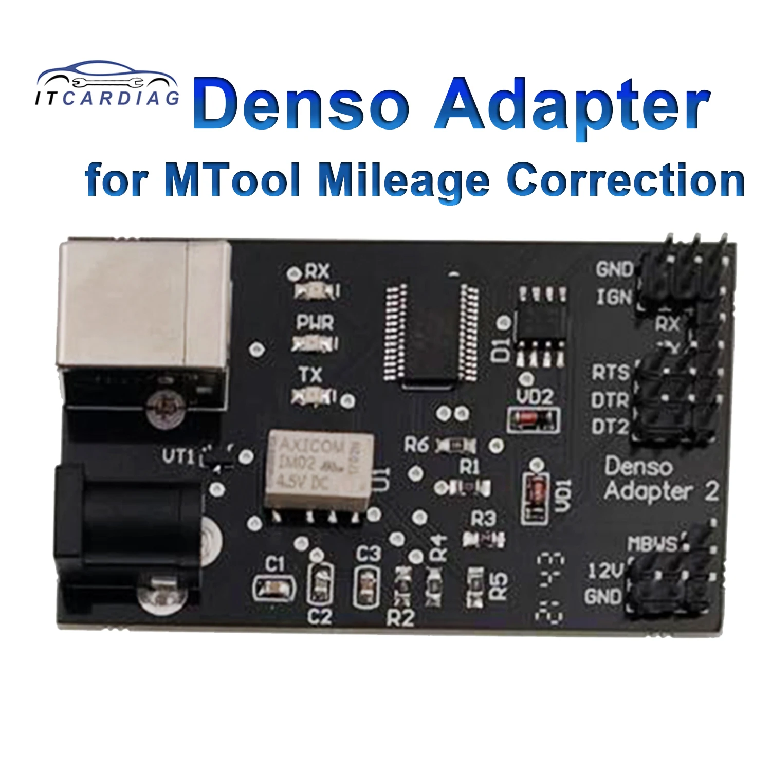 Denso Adapter for MTool/S-Tool 1.64 Mileage Correction Denso Adapters