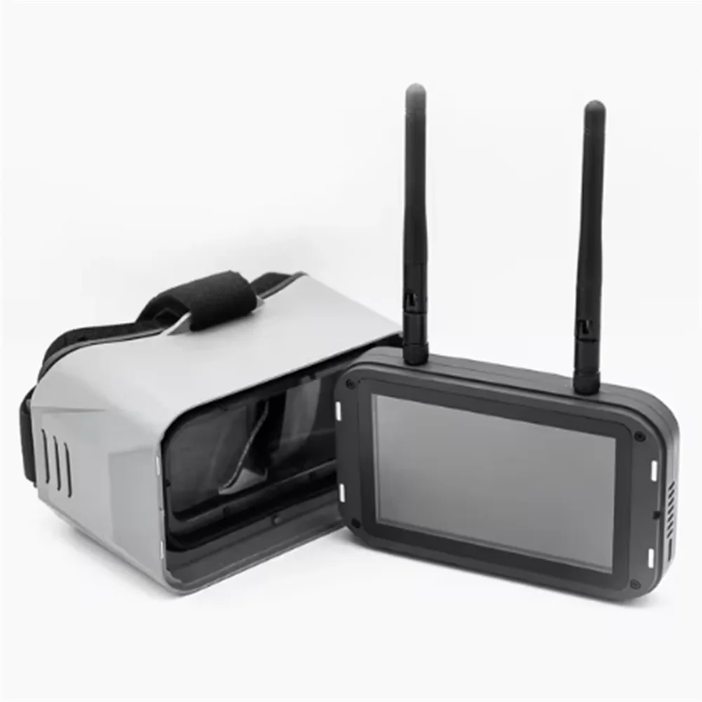 New EMAX Official Transporter II HD FPV Goggle Goggles with DVR and Dual Antennas for FPV Racing Drone