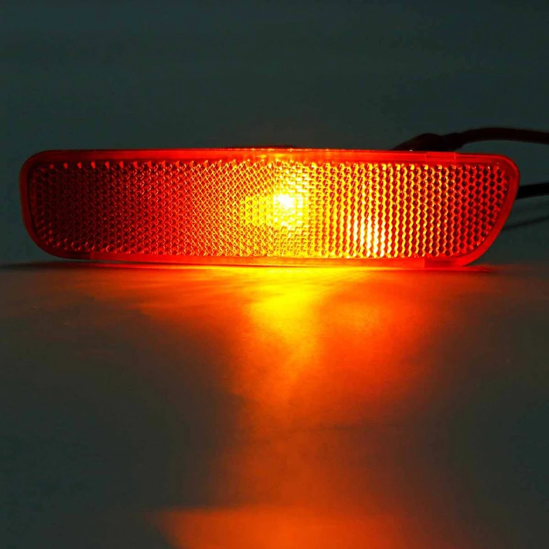 Bracingo Front Rear Bumper Turn Signal Light For Lexus RX300 RX 300 1999-2003 Red/Yellow Indicator Side Marker Lamp Accessories view 3