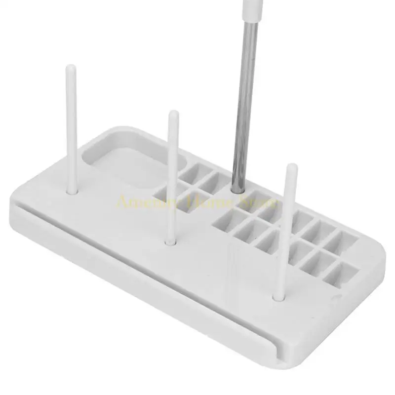 F26C 3 Spool -Threadhalter abnehmbarer Thread Rack Organisatoren Thread Spannung Halter