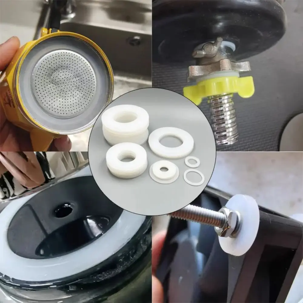 1/5Pcs Silicon Rubber Diaphragm Drain Valve Seal Washer 816.418.00.1 Toilet Tank Part Water Stop Seal Ring Universal