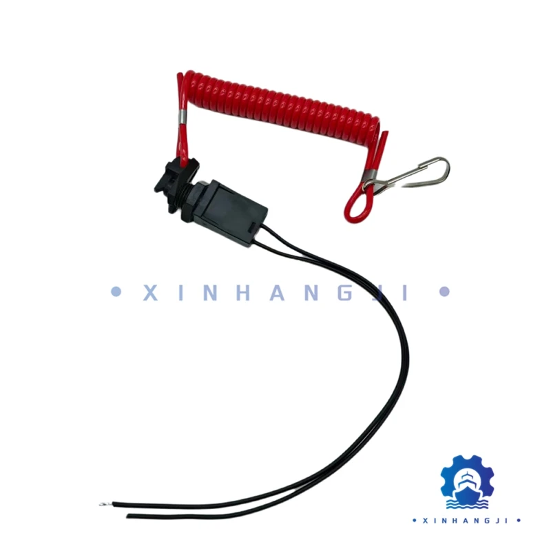 

Выключатель и ремешок безопасности двигателя лодки для OMC Johnson Evinrude Sierra, замена 585134 432230 MP28870