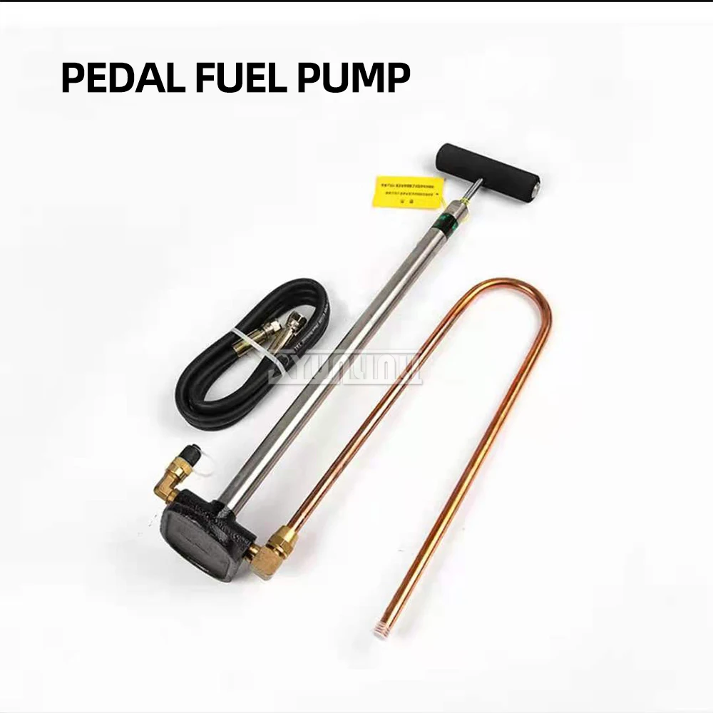 200-250psi 50-75ml Handheld Foot Operated Oil Filling Pump Pco-1/2 Manual Central Air Conditioning Refrigeration Oil Adding Pump