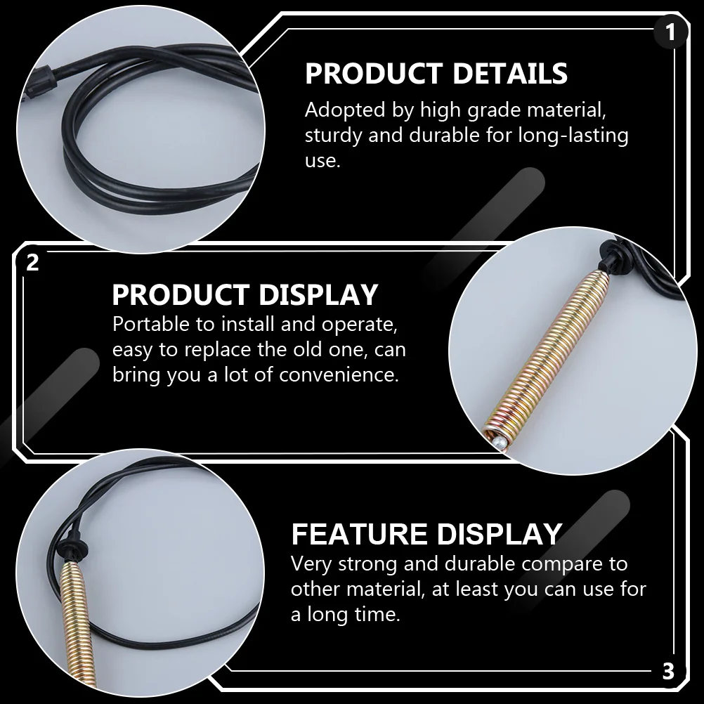 

Durable Lawn Mower Pull Cord High Grade Material Strong Long Lasting Use Easy Replace Grass Cutter Clutch Cable Mowing Machine