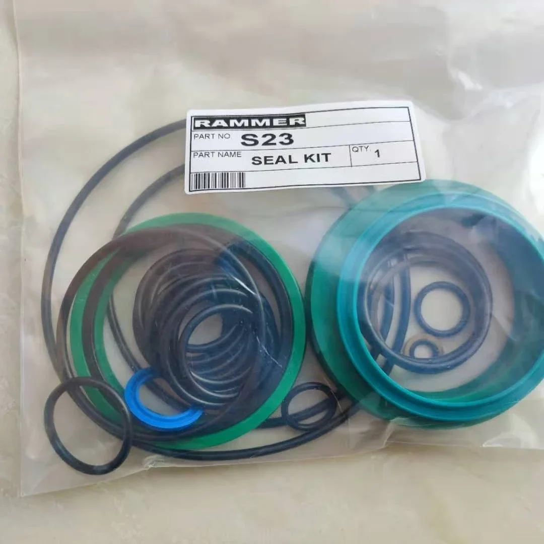 

S23 Rammer hydraulic breaker spare parts Sand vik rock hammer seal kits S23 oil sealing S21