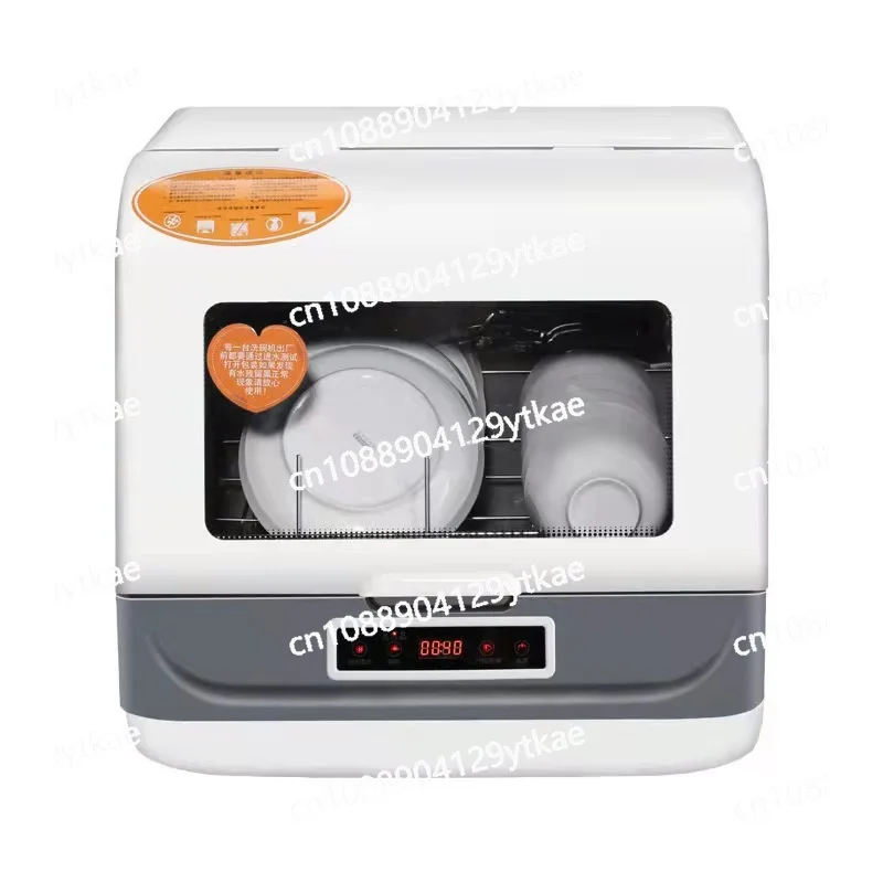 Multi-Function New Automatic Dishwasher Household Dishwasher Flume Embedded Desktop Dishwasher Dish Washer Machine with Drying