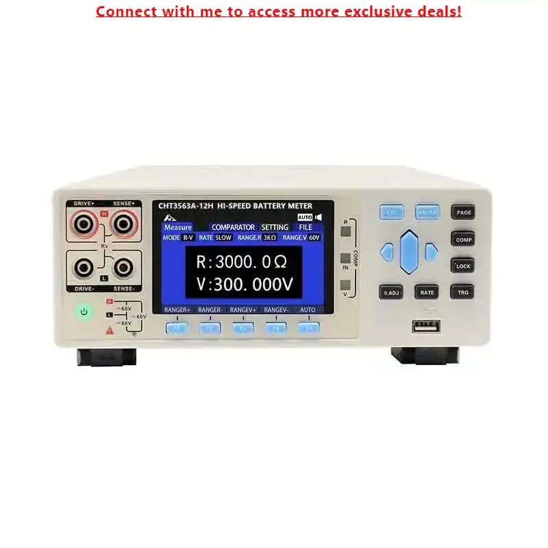 

HOPE TECH HP3563A Battery Internal Resistance Tester Resistance Range 0.1μΩ ~3kΩ
