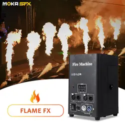 MOKA SFX DMX Flame Machine Stage Fire Machine Projector Flamethrower for Nightclub Professional Stage DJ Disco Show