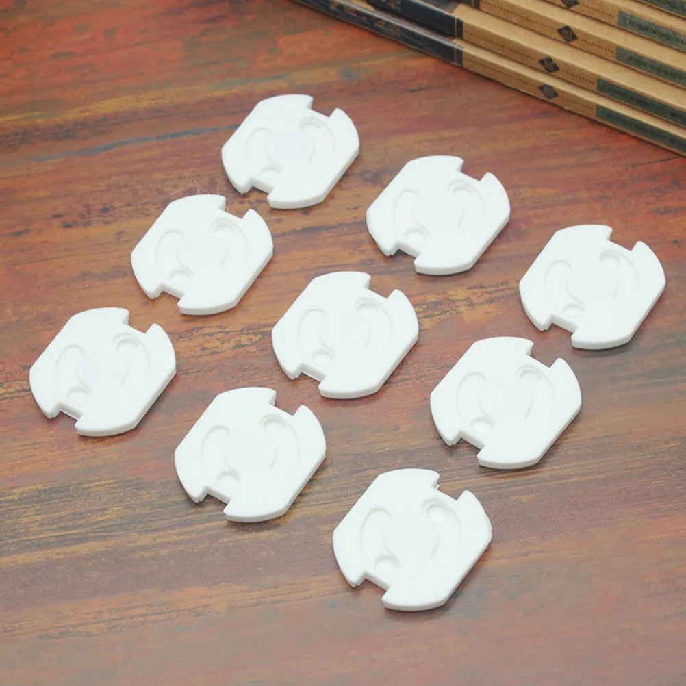 

Защитные заглушки для электрических розеток, безопасные для детей, с поворотом на 90 градусов для надежной защиты, крышки для розеток.