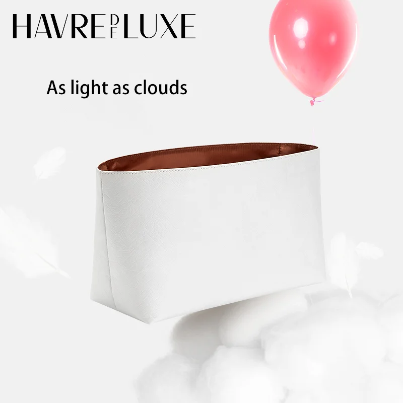 Inserto per organizer per borse per shopper morbido, impermeabile, alla moda, durevole, supporto per riporre gli accessori per borse per la modifica interna