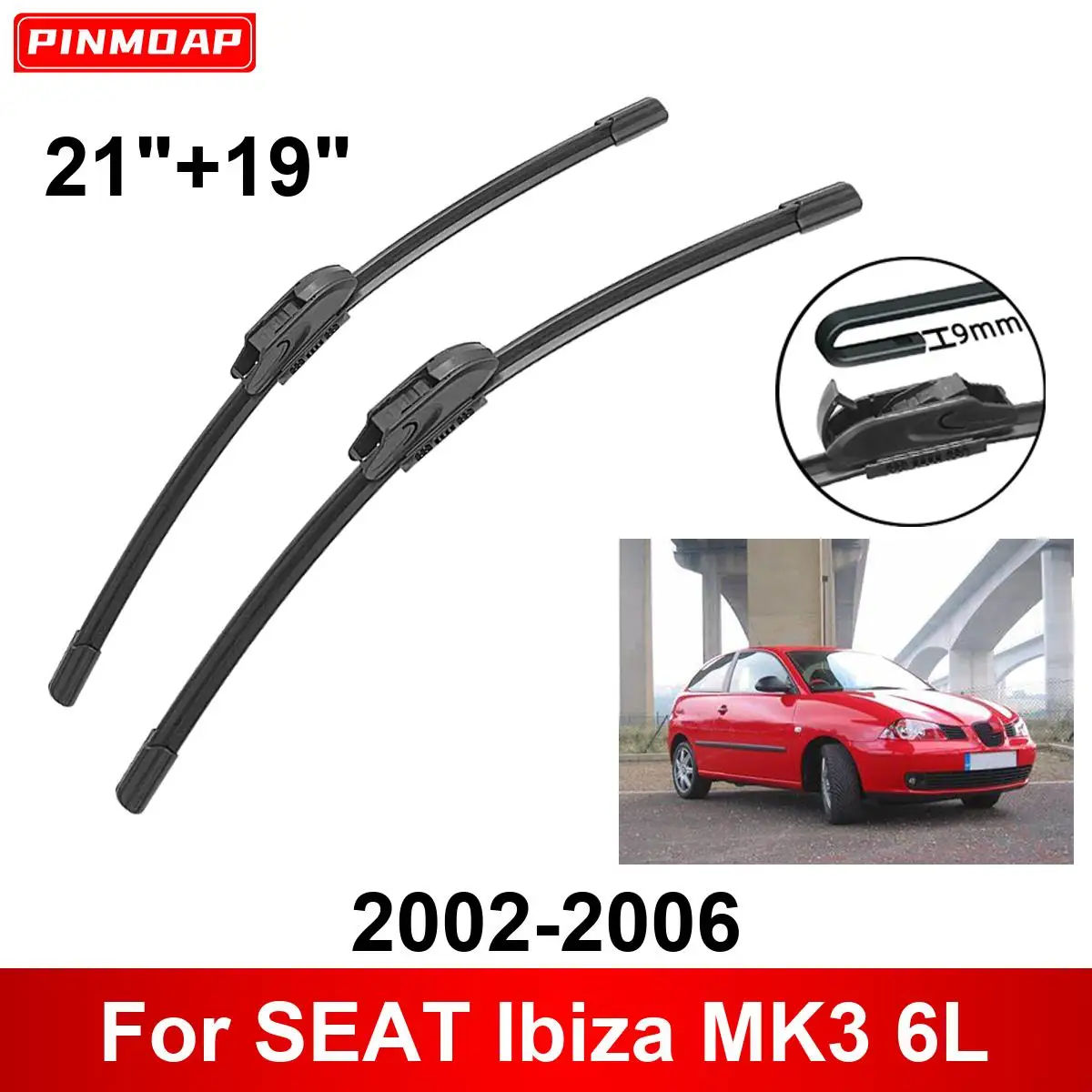 Car Wiper for SEAT Ibiza MK3 6L 2002-2006 21\