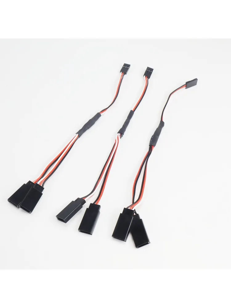 3 pièces/lot 150mm 200mm 300mm 500mm RC Servo Y rallonge câble fil de plomb pour JR Futaba Rc batterie Drone voiture bateau hélicoptère